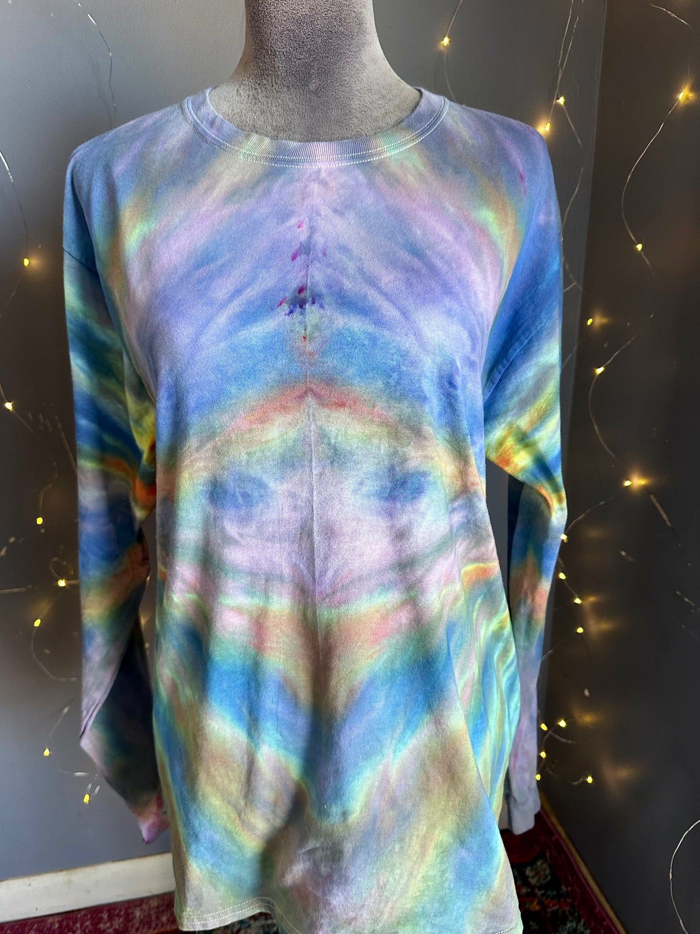 Medium “Aurora Fog” Long-sleeve tee