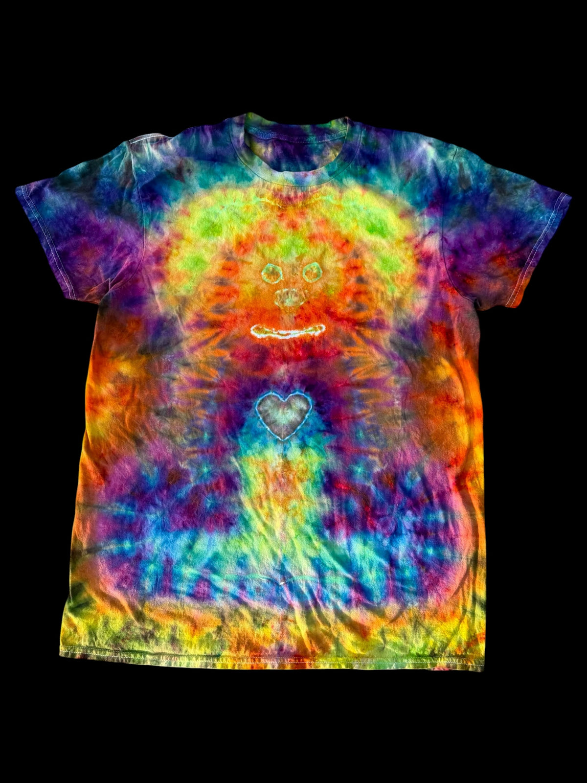 Large Psychedelic Hare-itage Tee Shirt