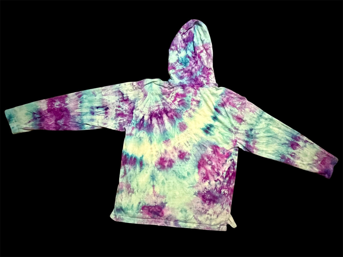 Medium Electric Meadow Long Sleeve Hooded Shirt