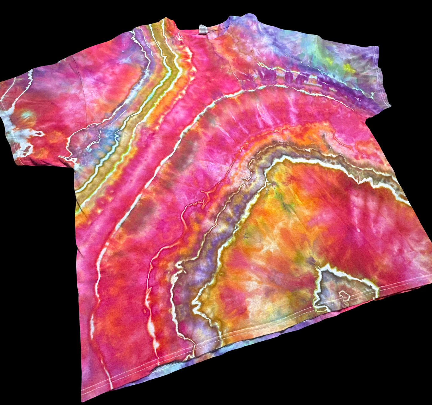 5XL Acid Rainbow Tee
