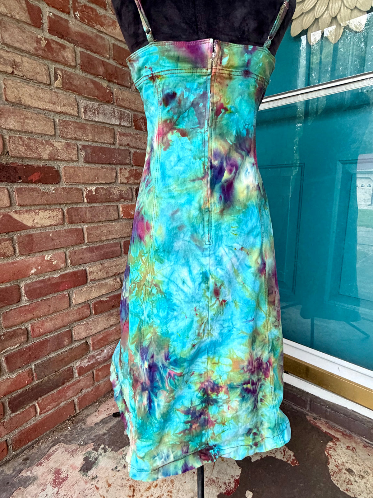 XL Mermaid Moonlight Denim Midi Dress