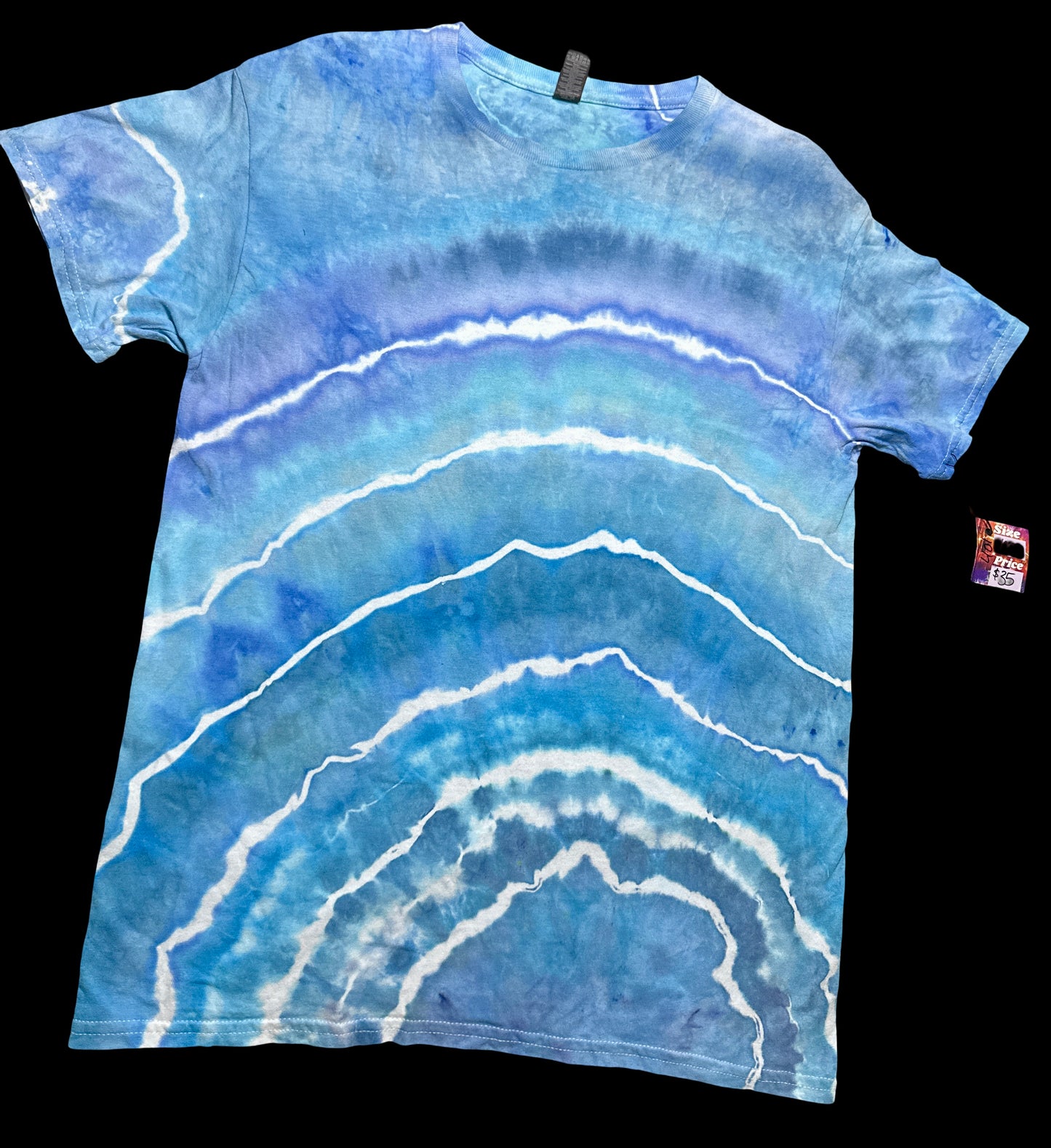 Medium Blue Lagoon Layers Tee