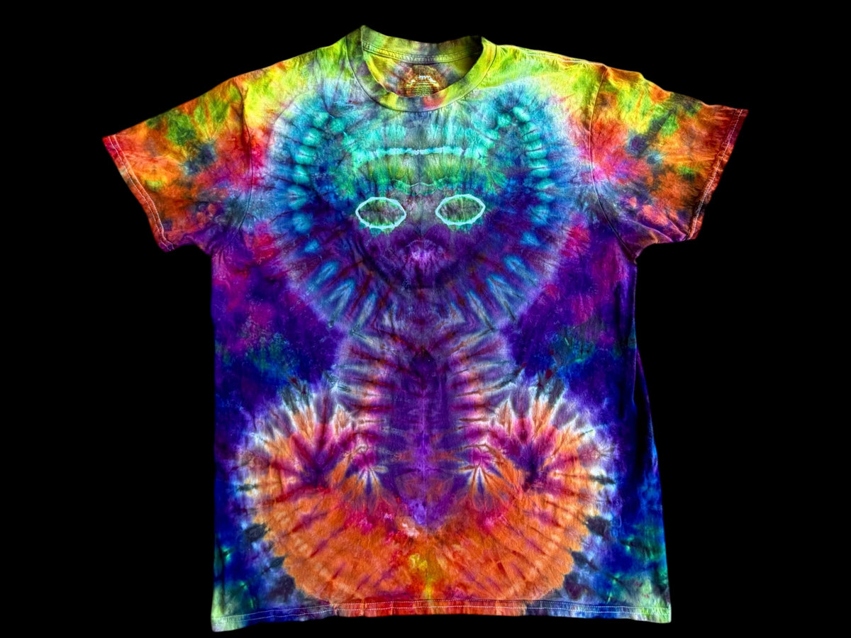XL Psychedelic Purrfection – Purrfectly Cheeky Kitty Tee