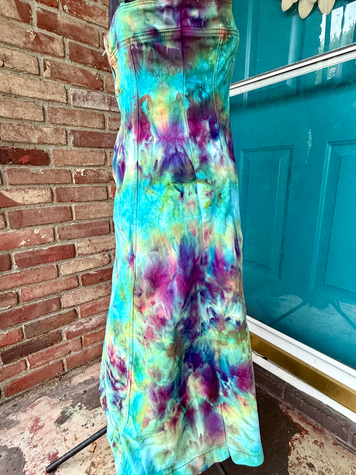 XL Mermaid Moonlight Denim Midi Dress
