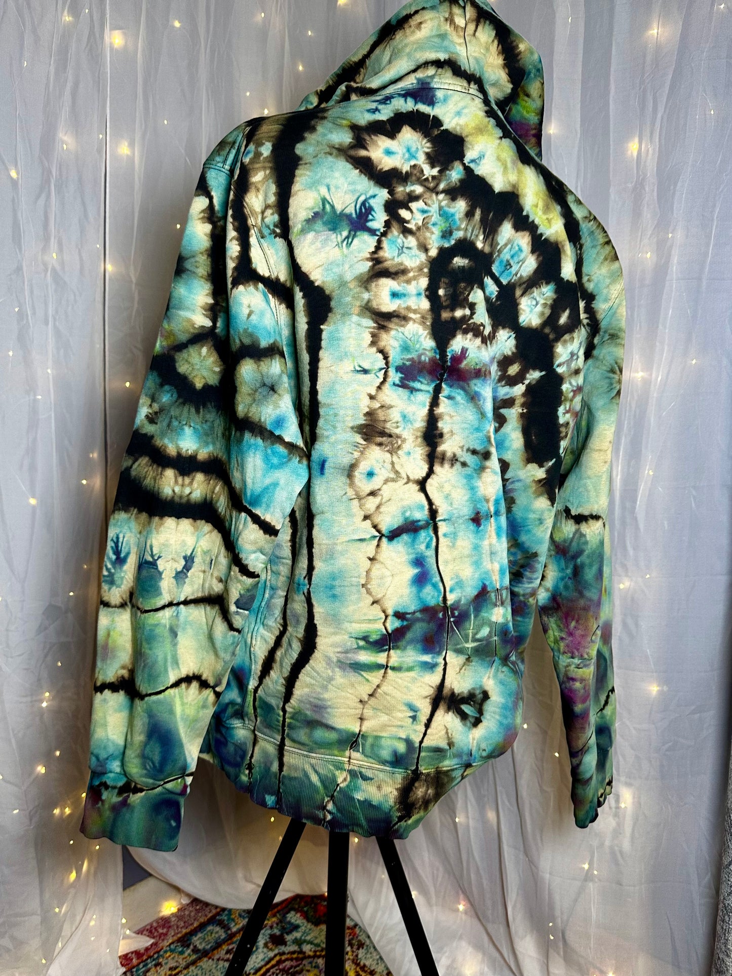 Large Reversed Geode Mindbender Hoodie