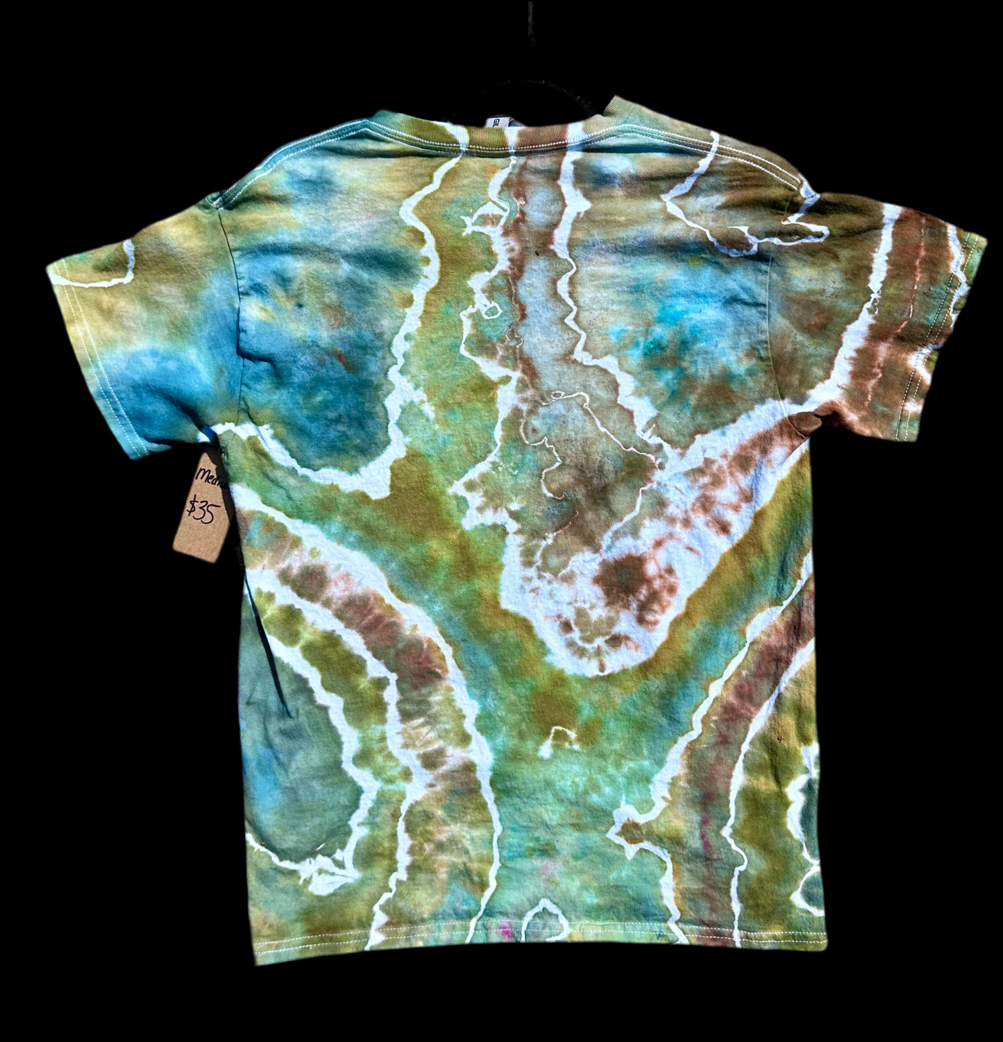 Medium Teal/Green/Bronze Tee 🏝️