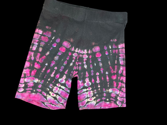 Medium Magenta Shockwave Biker Shorts