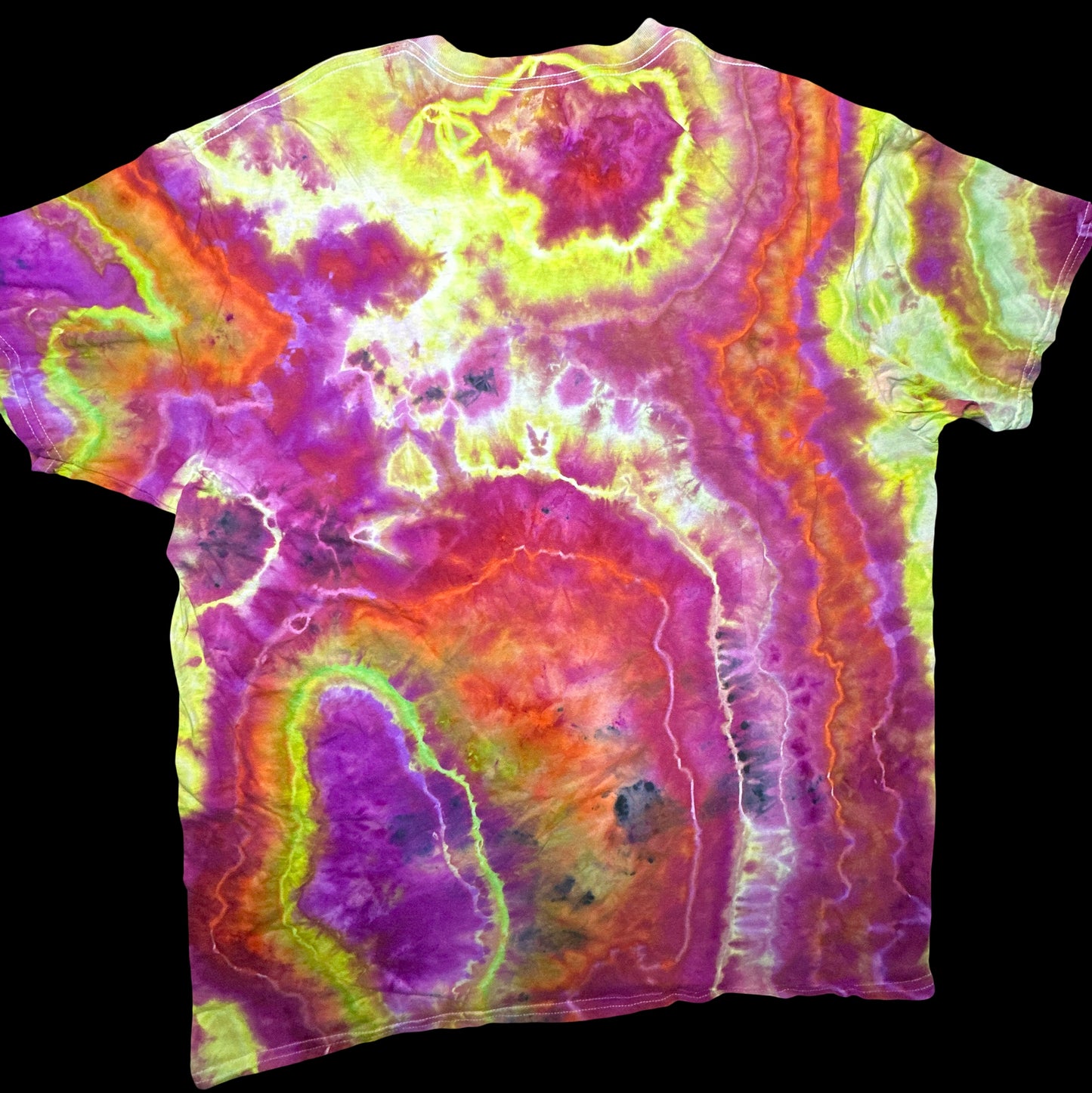 2XL Neon Halloween Geode Rift Tee