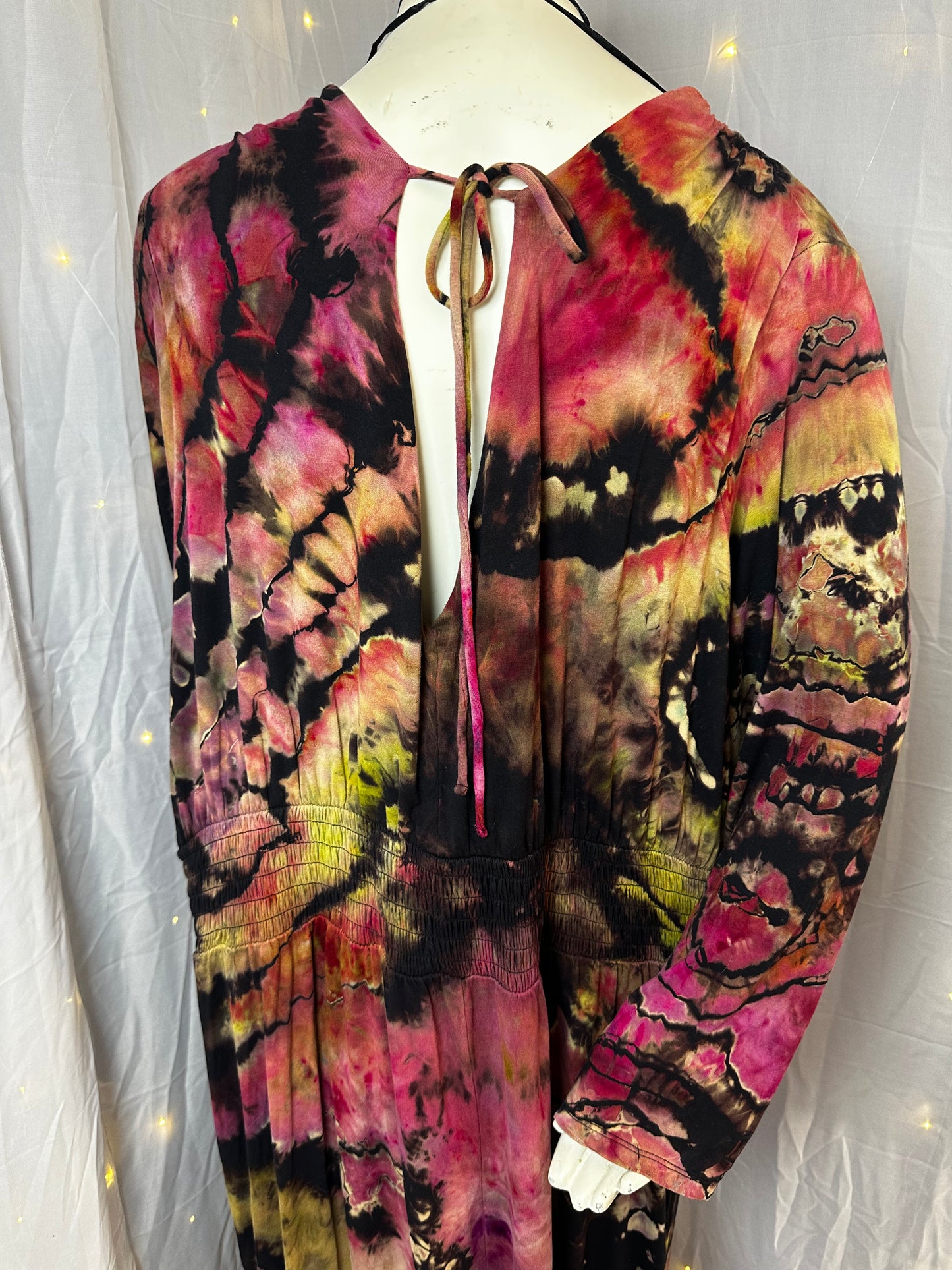 4X Burnish Rose Jumpsuit