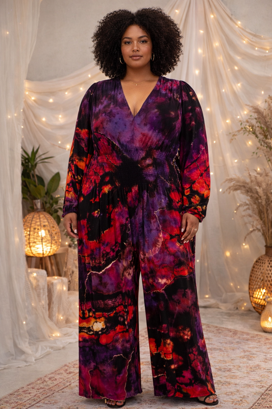 3X Sangaria Sky Sunset Jumpsuit