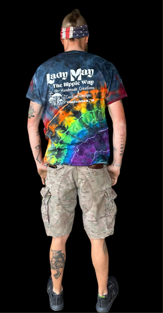 Adult Mystery Logo Tie-Dyes