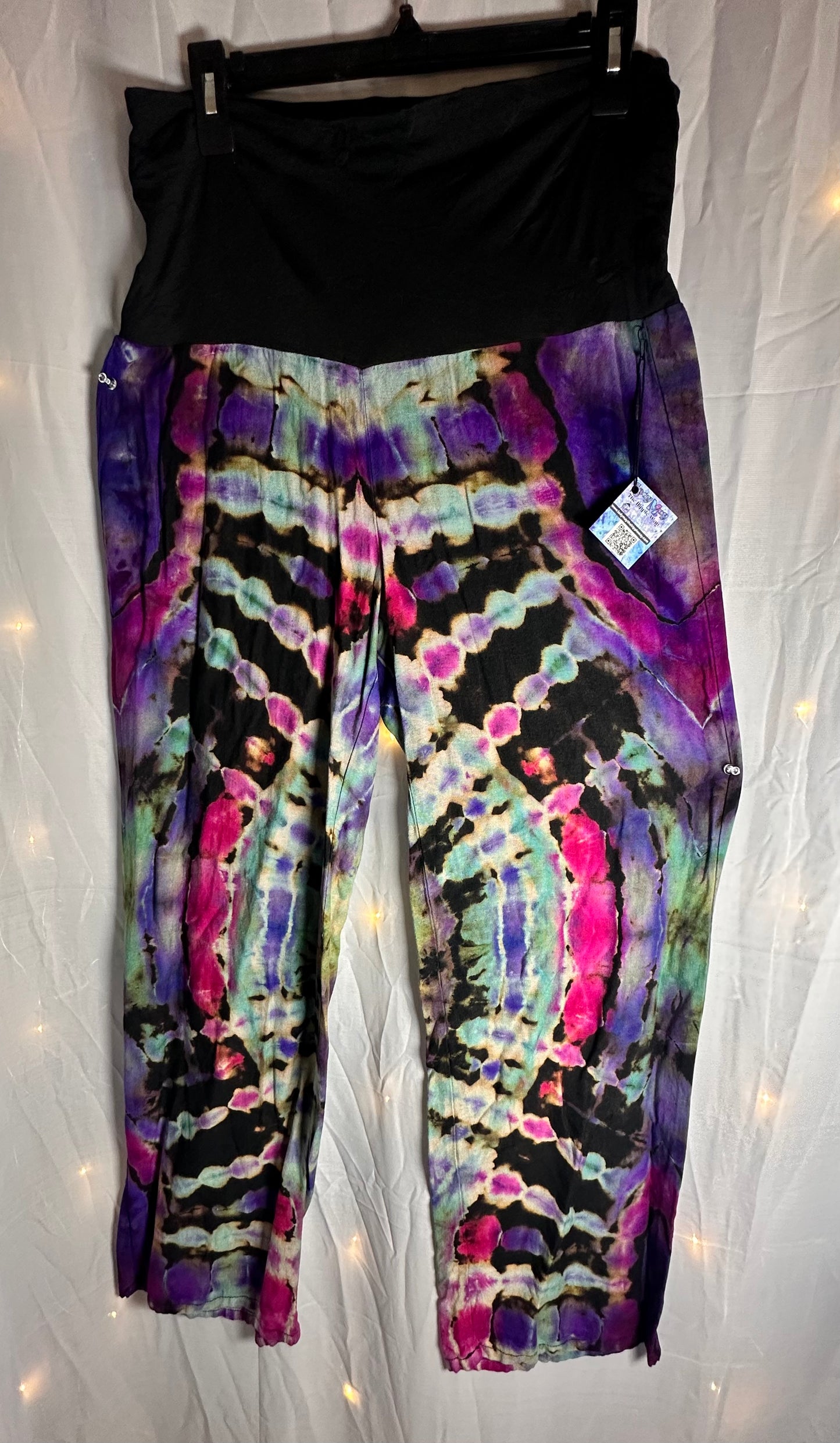 Large Electric Orchid Relaxed Fit Comfy Pants