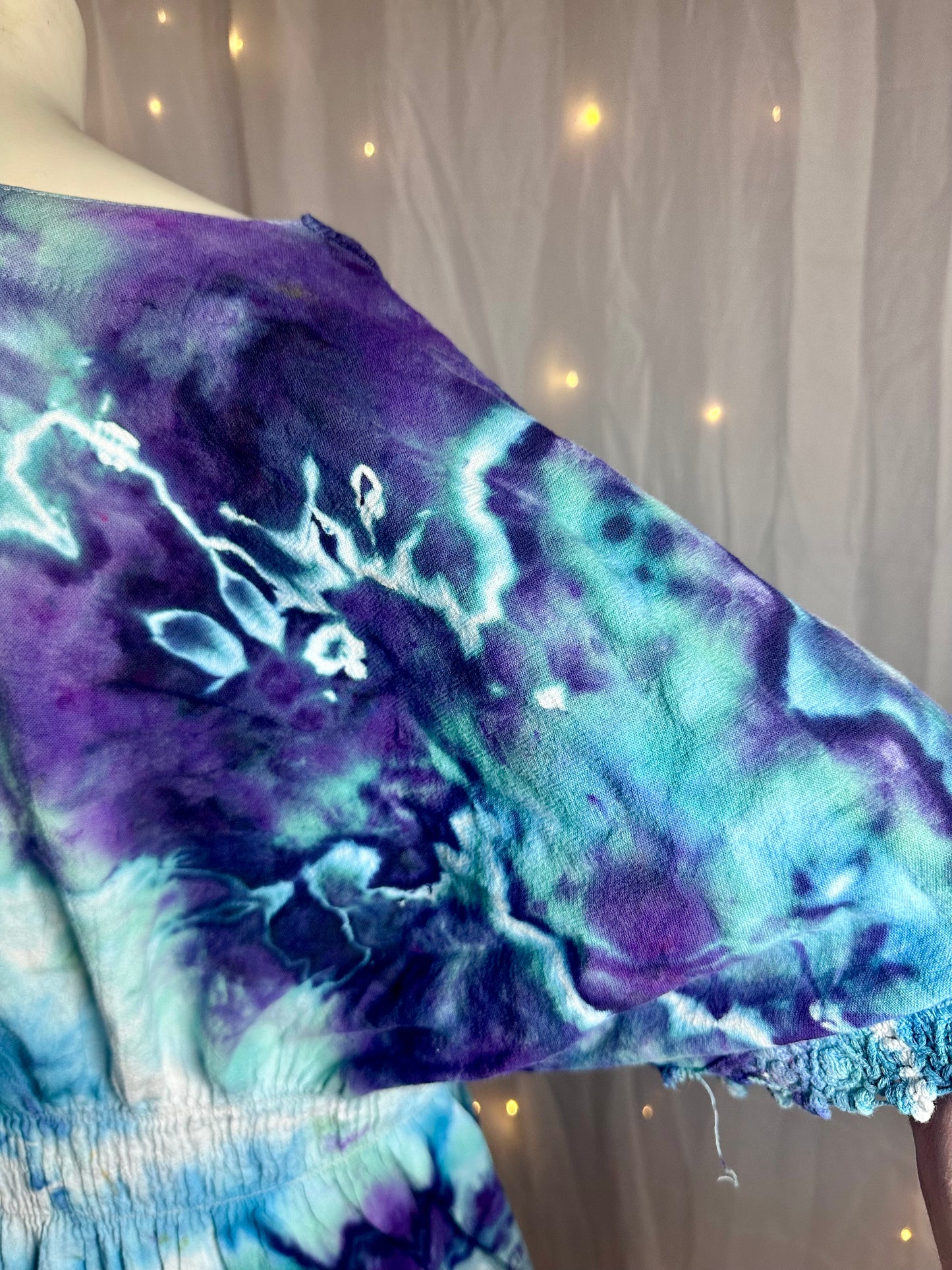 One Size Dreamy Night Beach Cover-Up *upcycled*