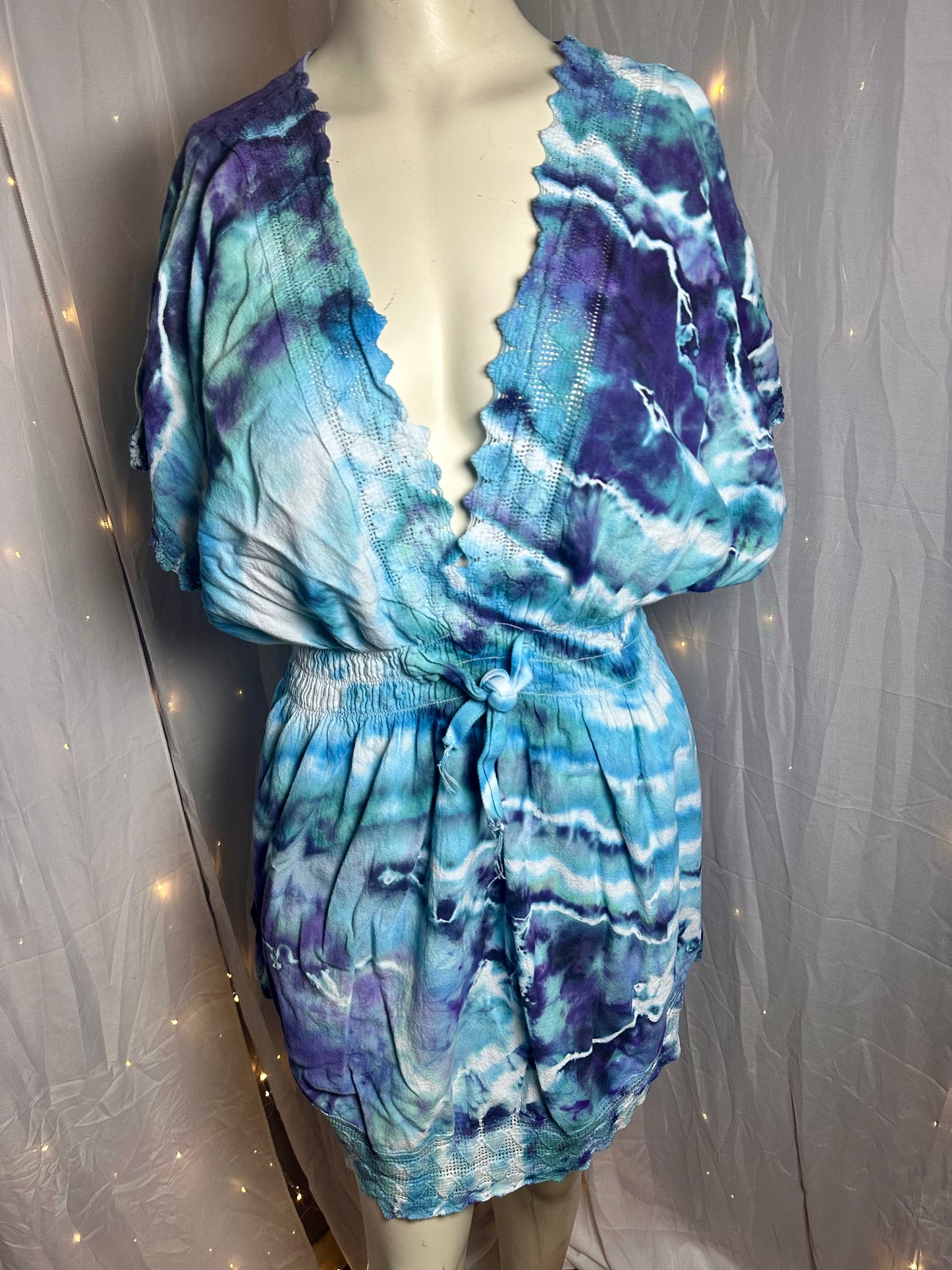 One Size Dreamy Night Beach Cover-Up *upcycled*