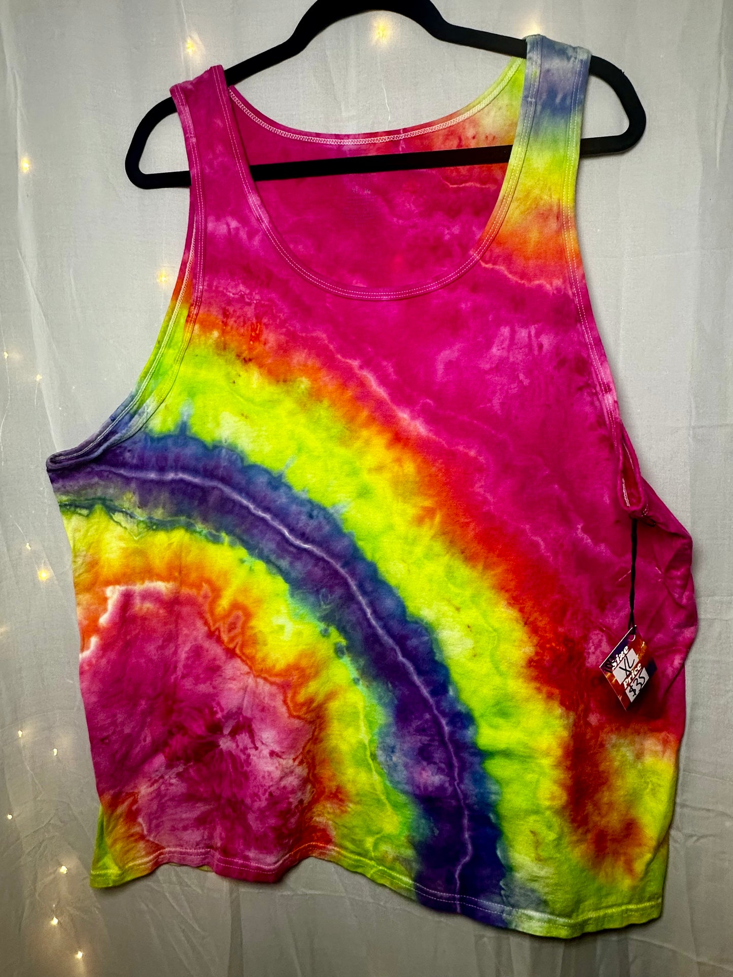 XL Elextric Rainbow Tank Top