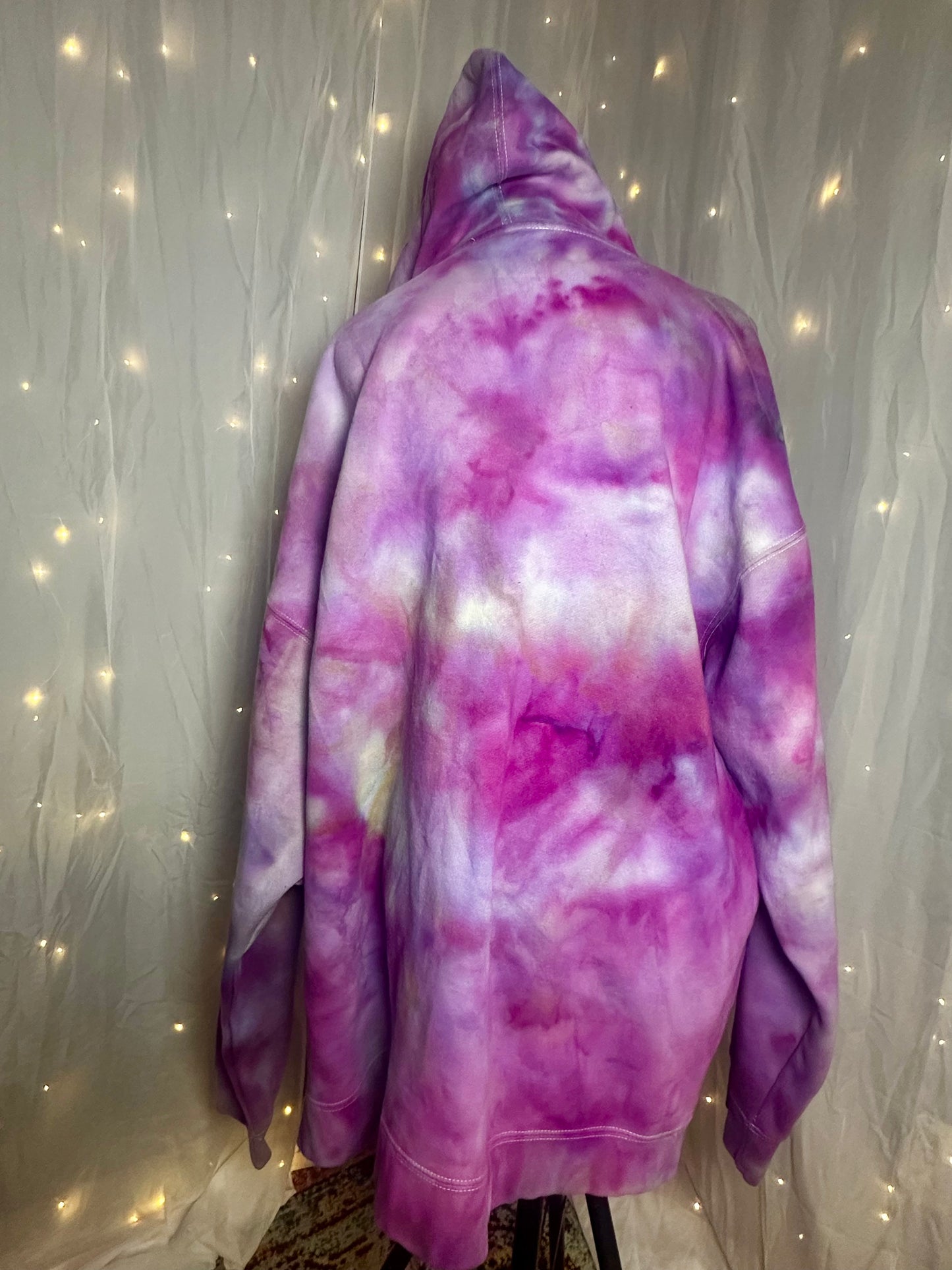 4XL “Stonewash Amethyst Ice Dye Hoodie