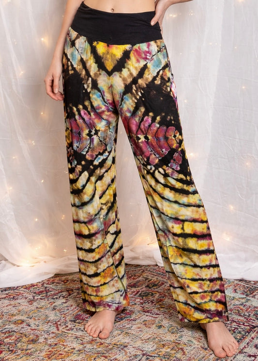 Medium Midnight Prism Tie-Dye Comfy Pants