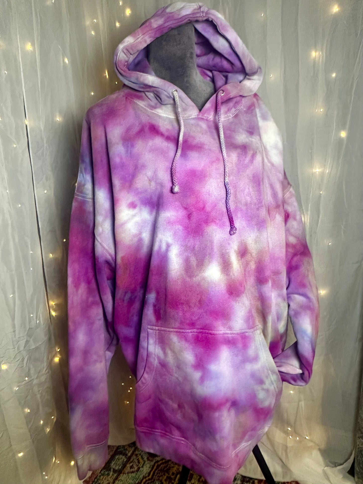 4XL “Stonewash Amethyst Ice Dye Hoodie