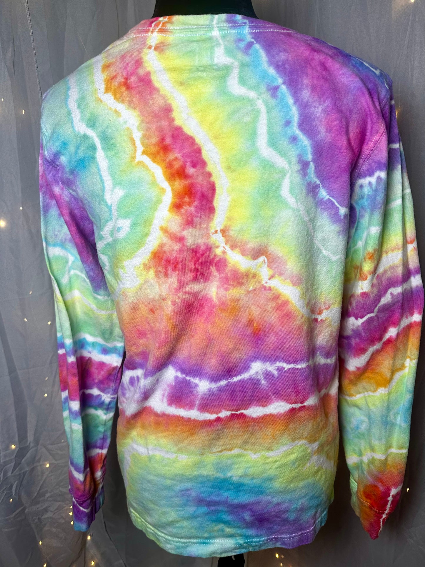 Small Cotton Candy Current Long Sleeve T-Shirt