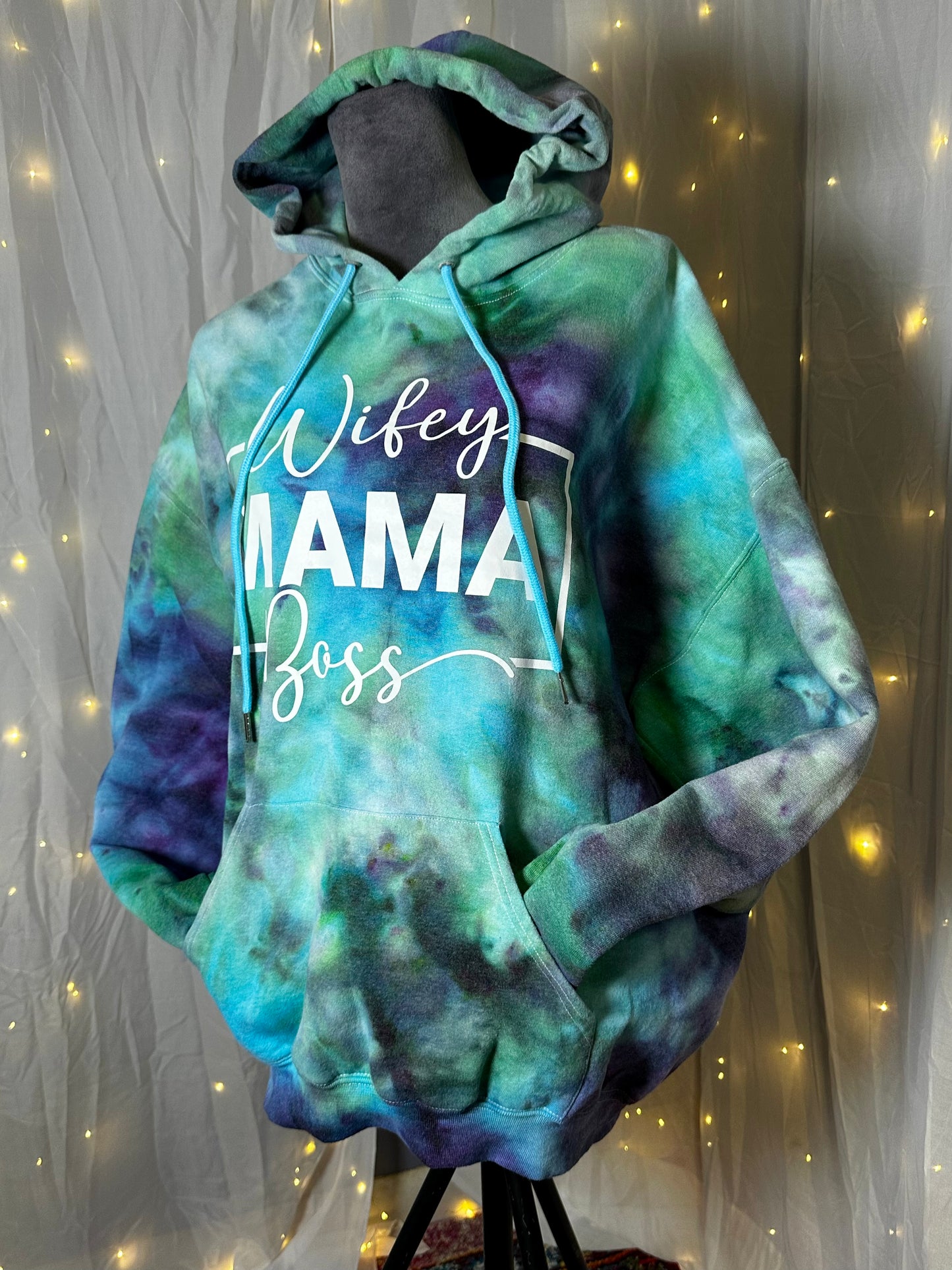 XL Wifey Mama Boss hoodie