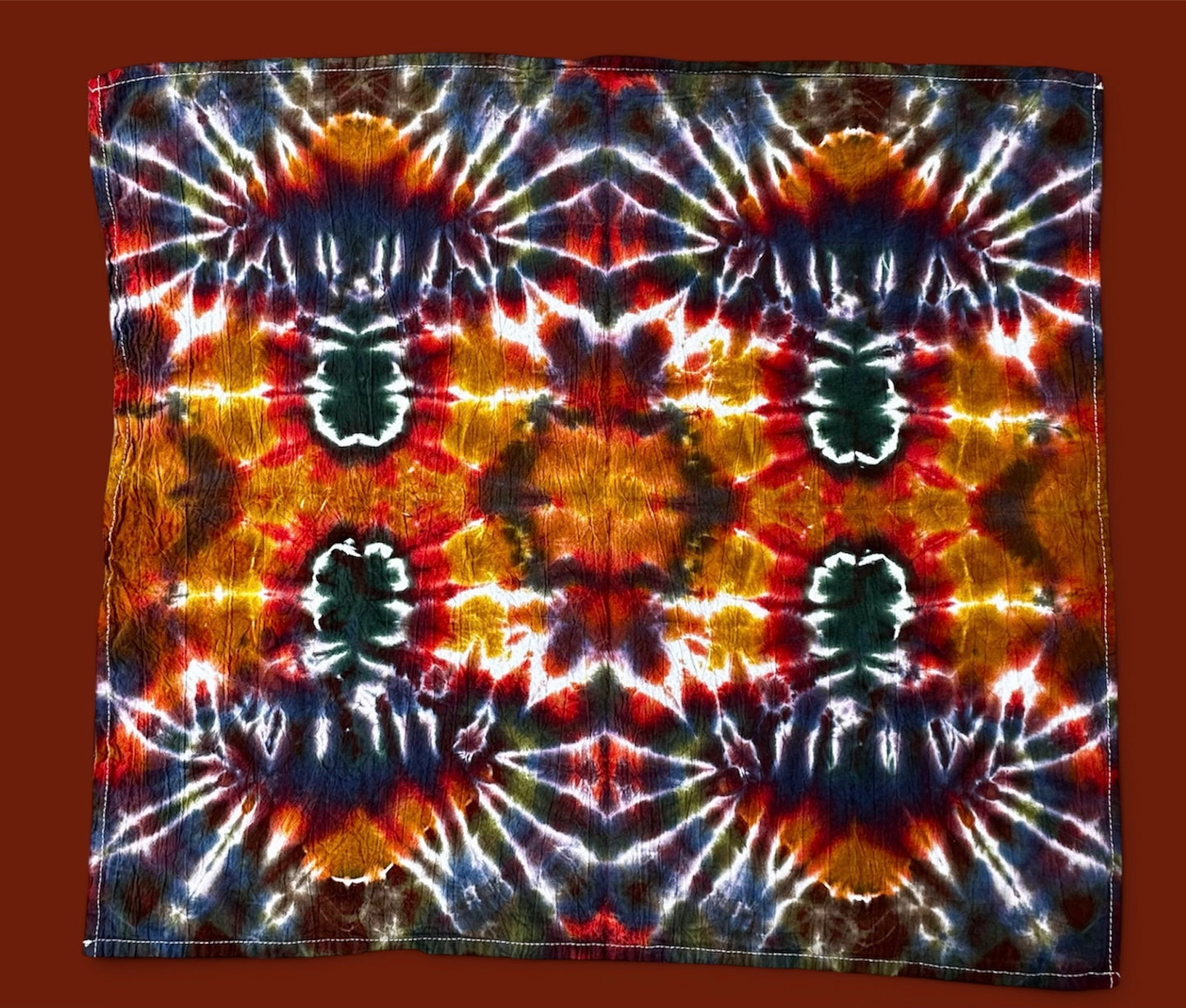 Mycelium Mosaic Kitchen Towel