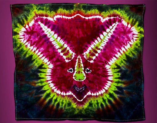 Trixie Tropica Triceratops Kitchen Towel / Mini Tapestry