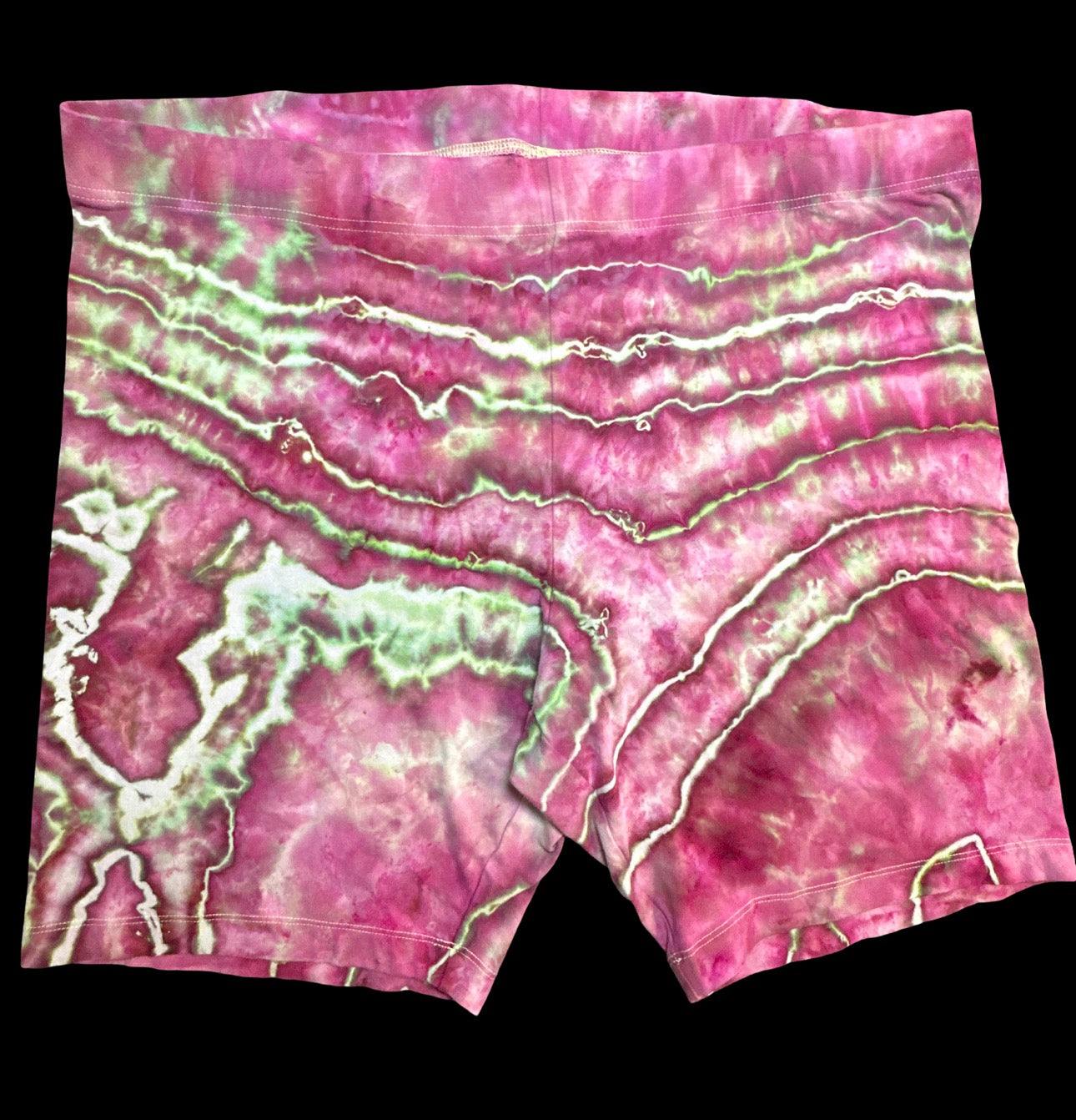 3X Mulberry Quartz Biker Shorts