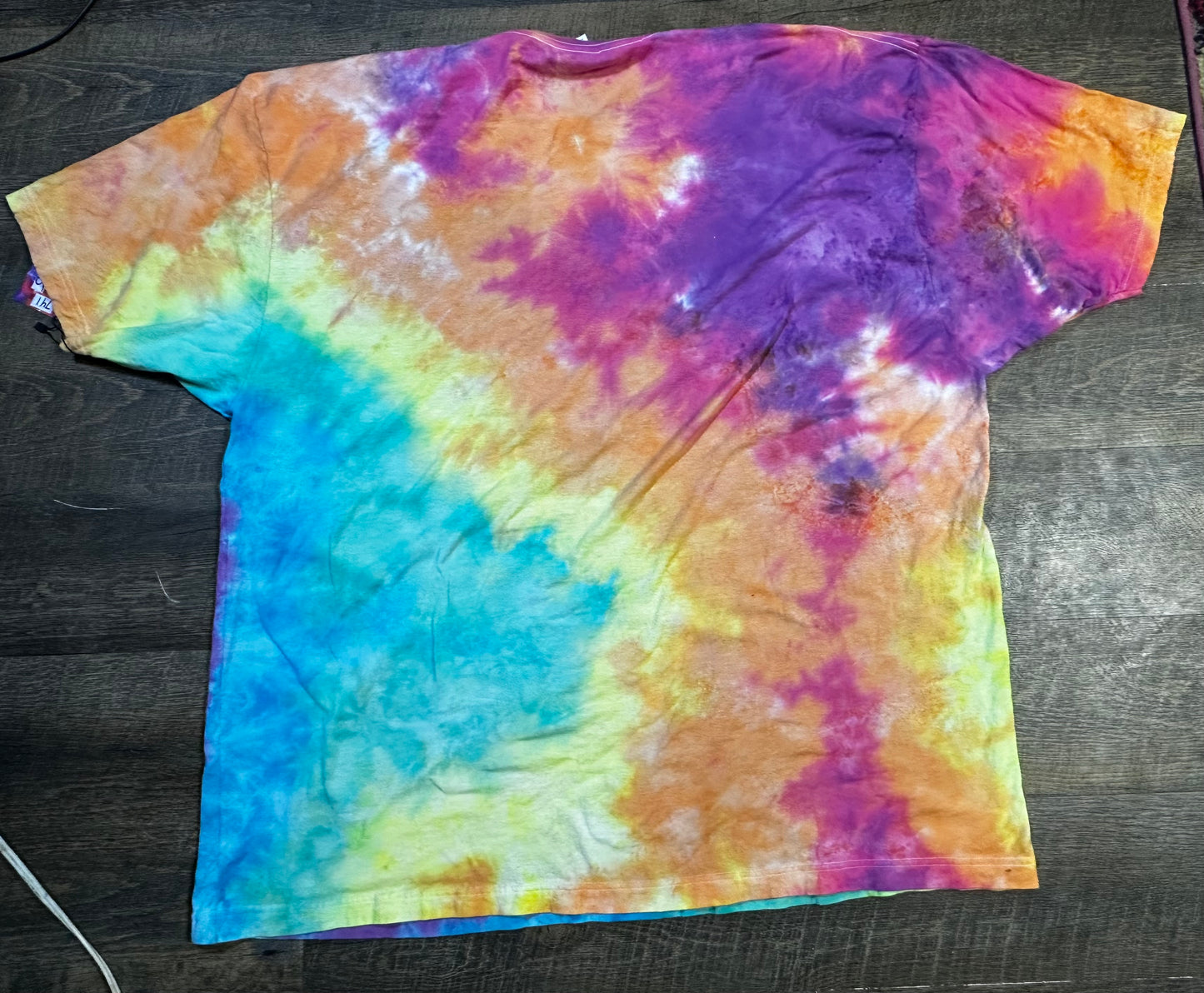 4XL Rainbow Riot Heart T-Shirt