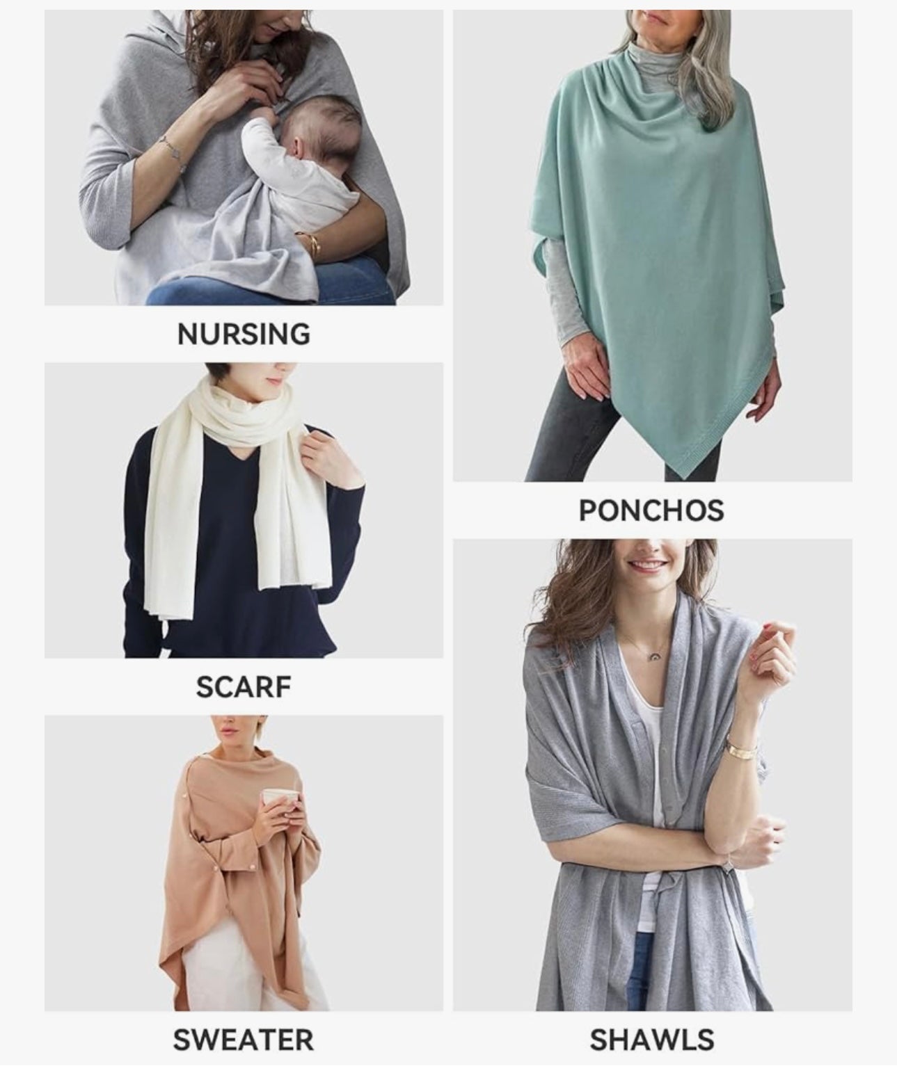OS Warrior Princess Shaw/Poncho/Nursing cover