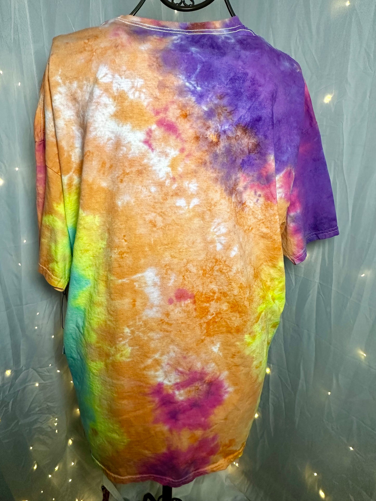 2XL Rainbow Riot Heart Tee