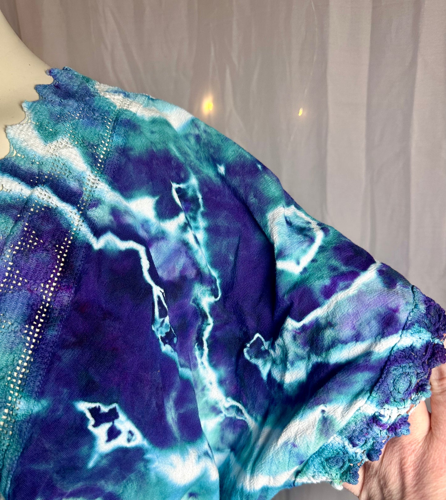 One Size Dreamy Night Beach Cover-Up *upcycled*