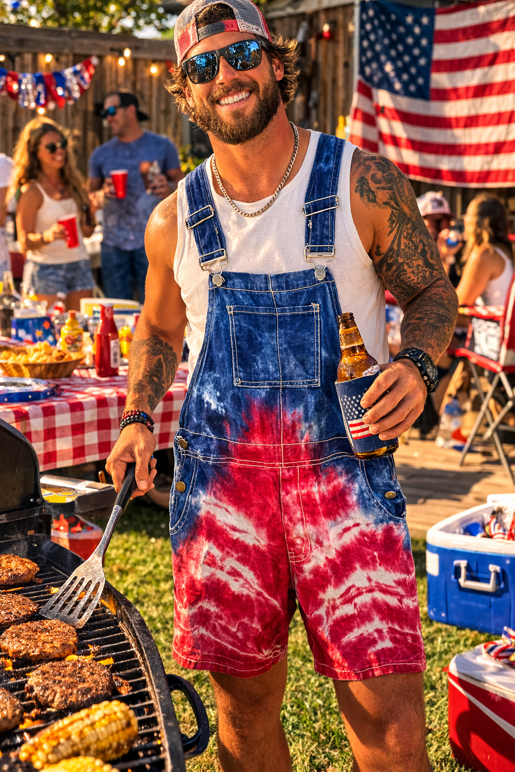 Medium ‘MURICA Hoochie Daddy Shortall