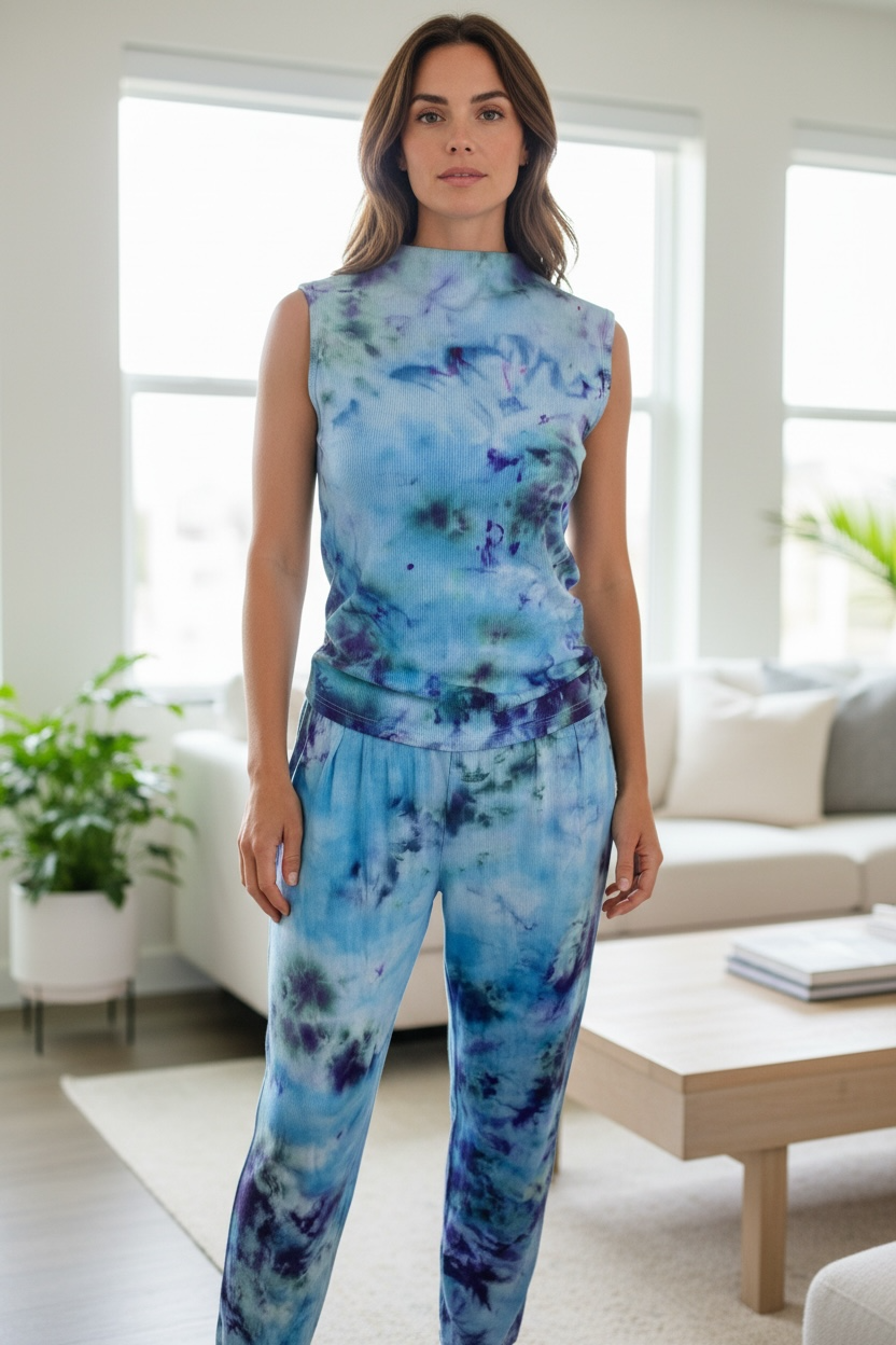 Large Celestial Ocean Lounge Set