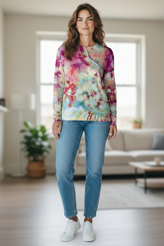 Small Wildflower Cloud Long Sleeve Tee