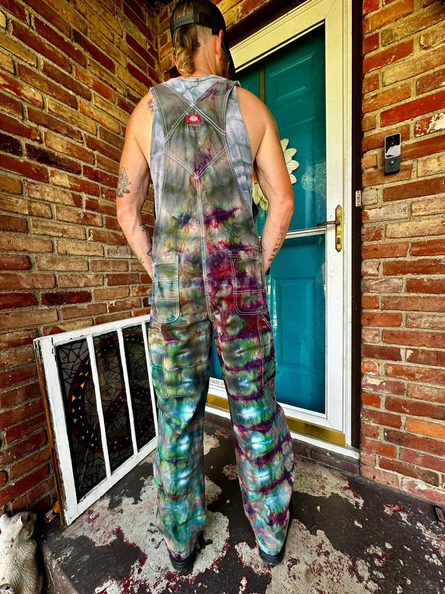 34x30 Woodland Grunge Overall-Dickies