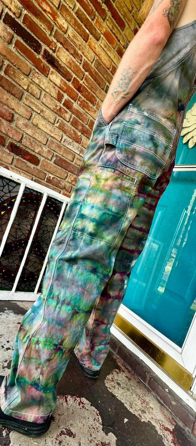 34x30 Woodland Grunge Overall-Dickies