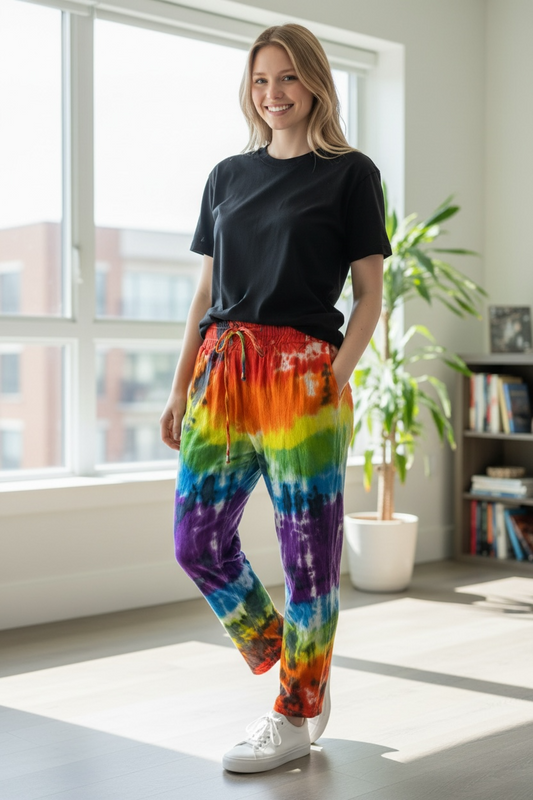 Large Groovy Capri Pants