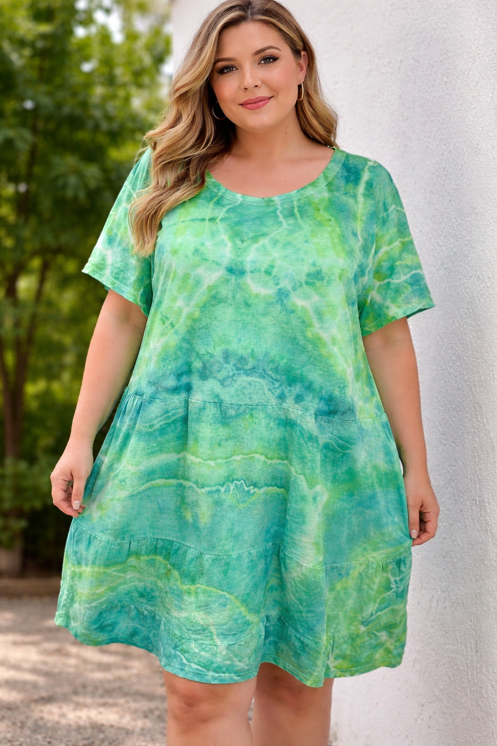 XXL Neon Fern Breeze T-Shirt Breeze