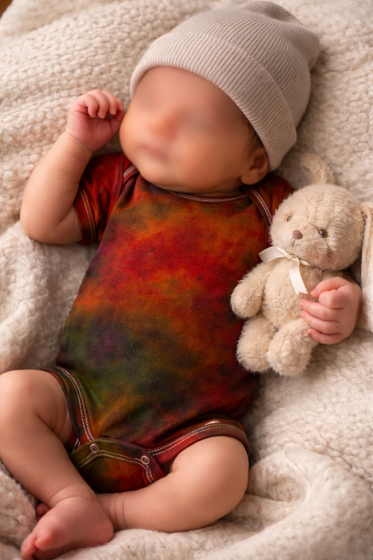 0-3 month Rustic Rainbow Grove Onesie