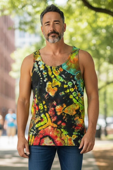 Large Prism Geode Tank Top