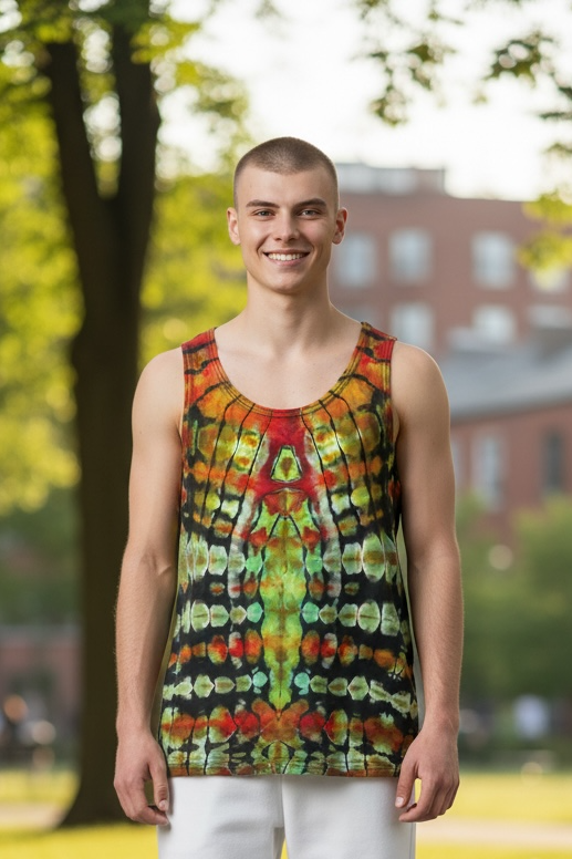 Small Inferno Scale Tank Top