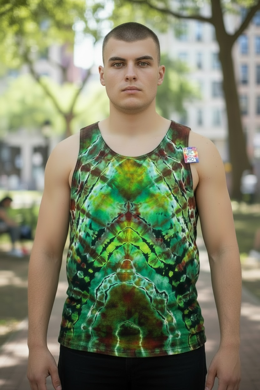 2XL Emerald Surge Tank Top