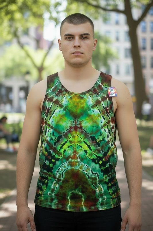 2XL Emerald Surge Tank Top