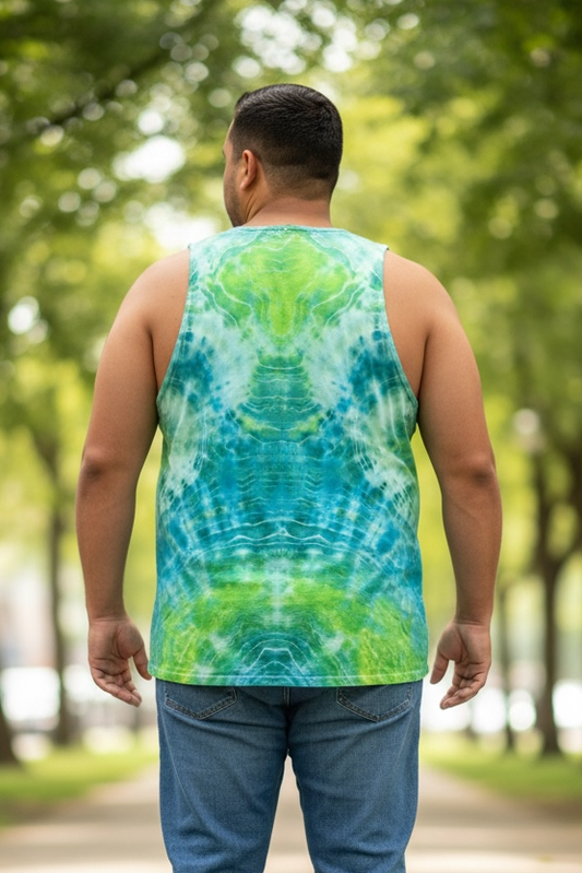 4XL Aqua Voltage Tank Top