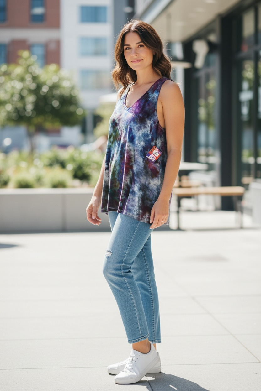 Medium Moonlight Chaos Tank Top