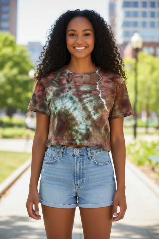 Medium Rustic Wildfire Crop Top