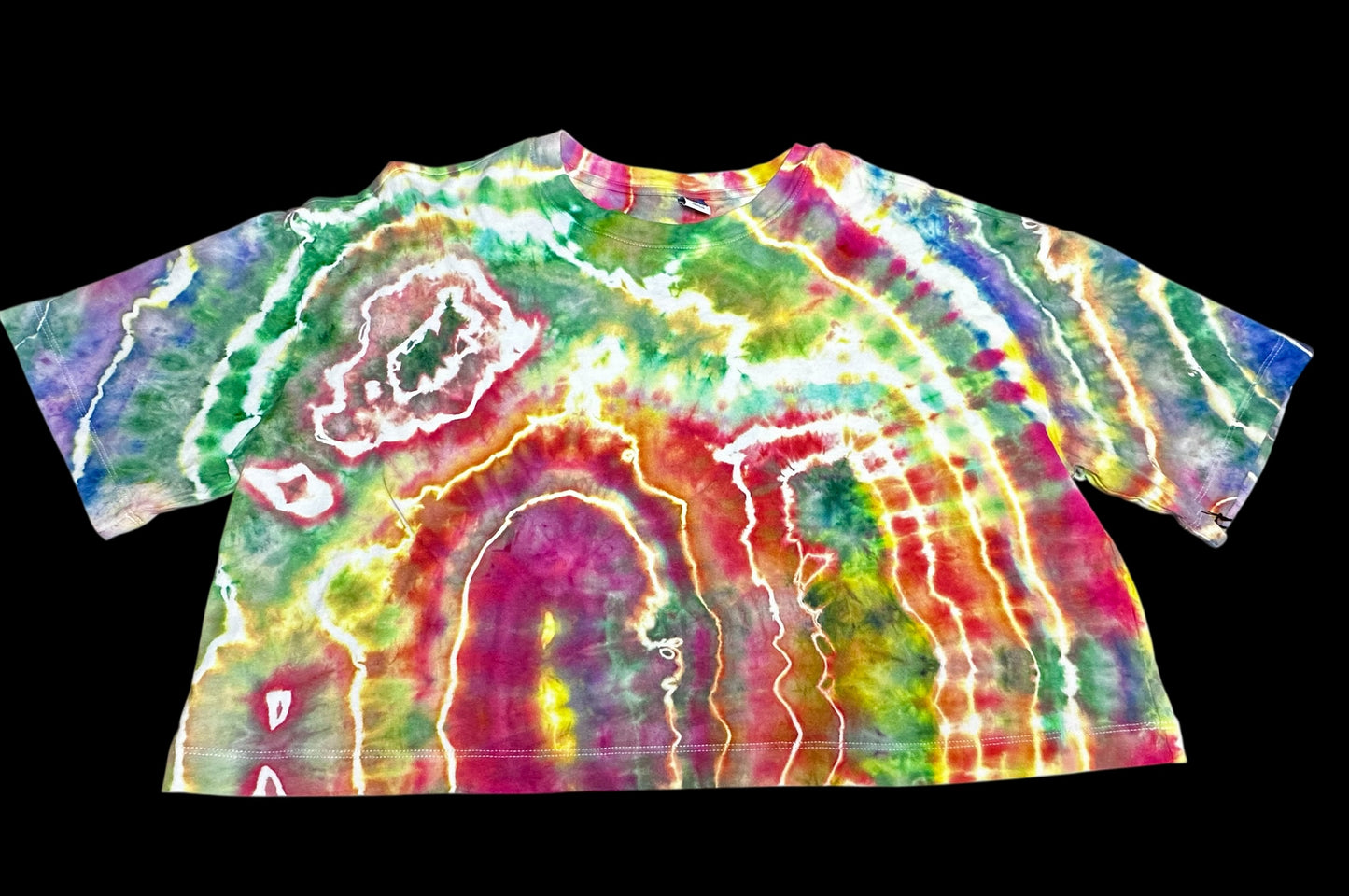 Medium Neon Canyon Surge Crop Top