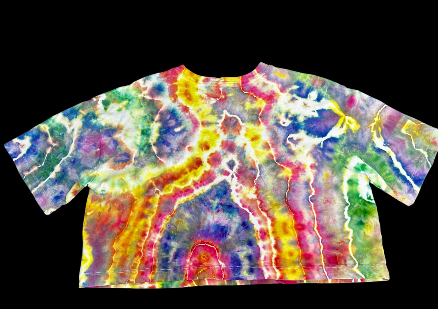 Medium Neon Canyon Surge Crop Top