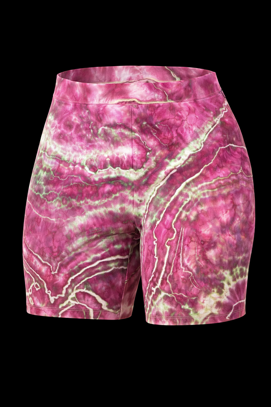 4X Mulberry Quartz Biker Shorts
