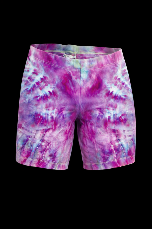XXL Wildberry Peace Biker Shorts